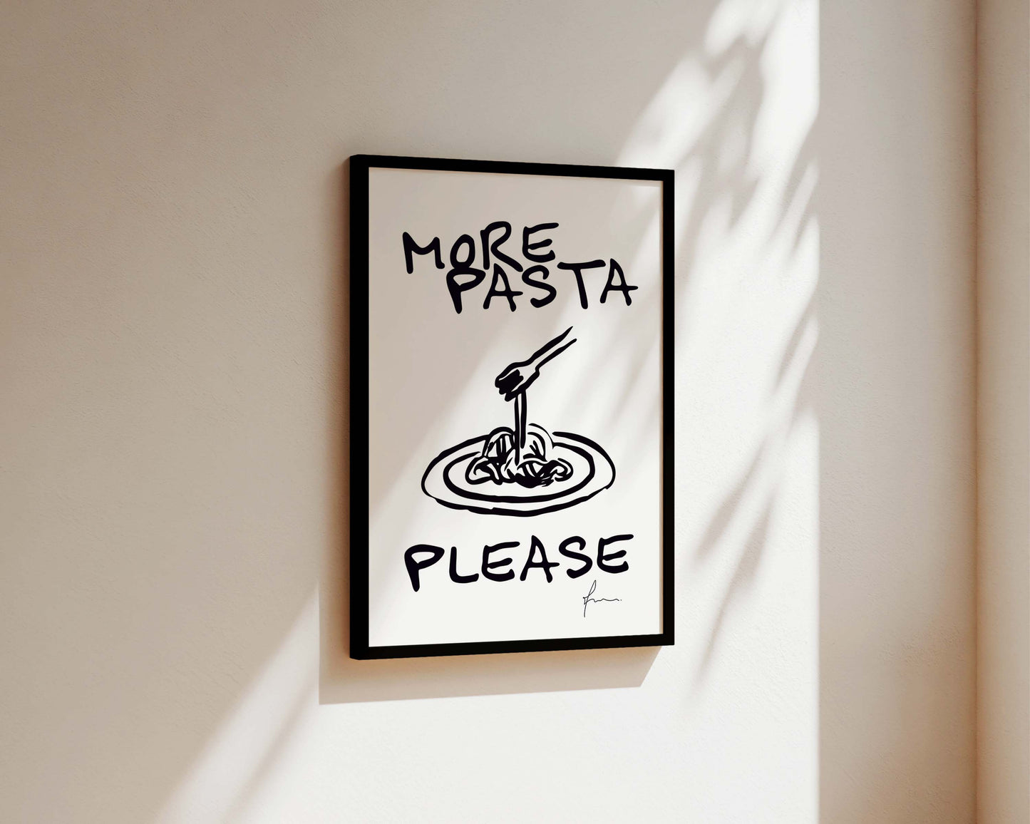 More Pasta Please Print