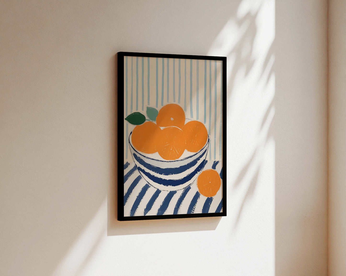 Bowl Of Oranges Print