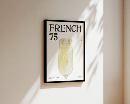French 75 Wall Art Print