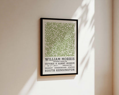 William Morris Green Vines Art Wall Art Print