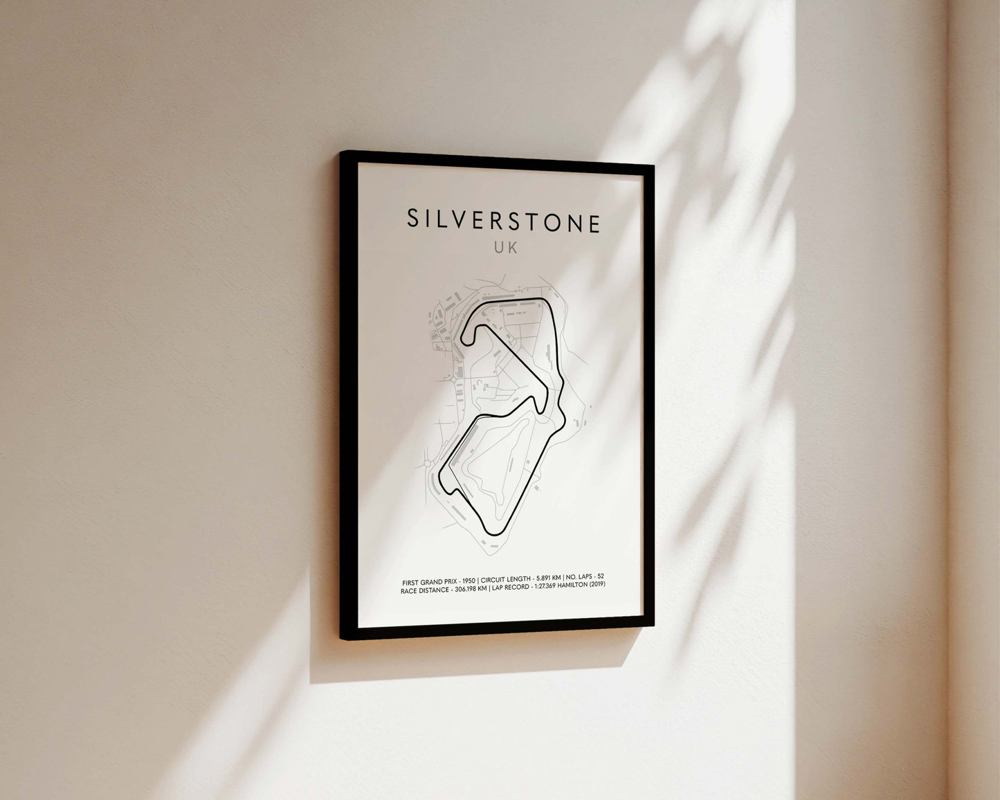 F1 Silverstone British Grand Prix Poster