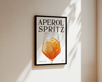 Aperol Spritz Wall Art Print