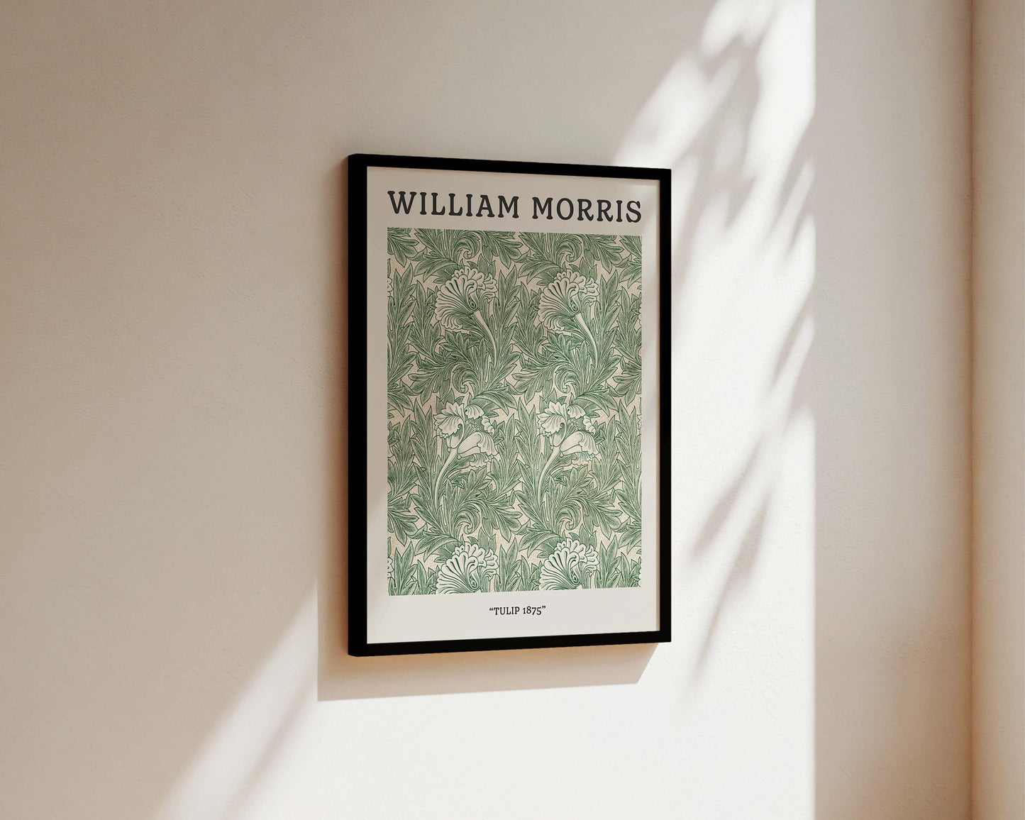 William Morris Tulip 1875 Art Print