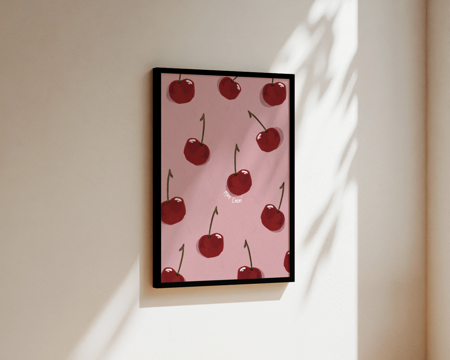 Pink Mon Cheri Print