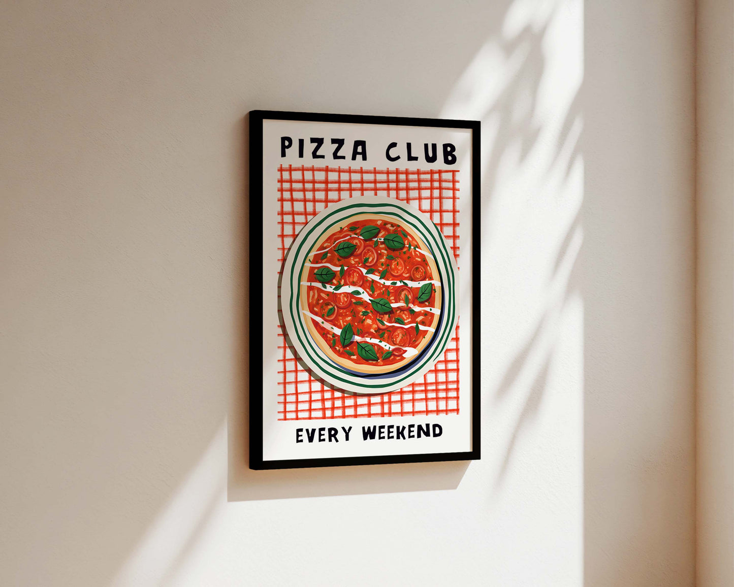 Pizza Club Italy Print