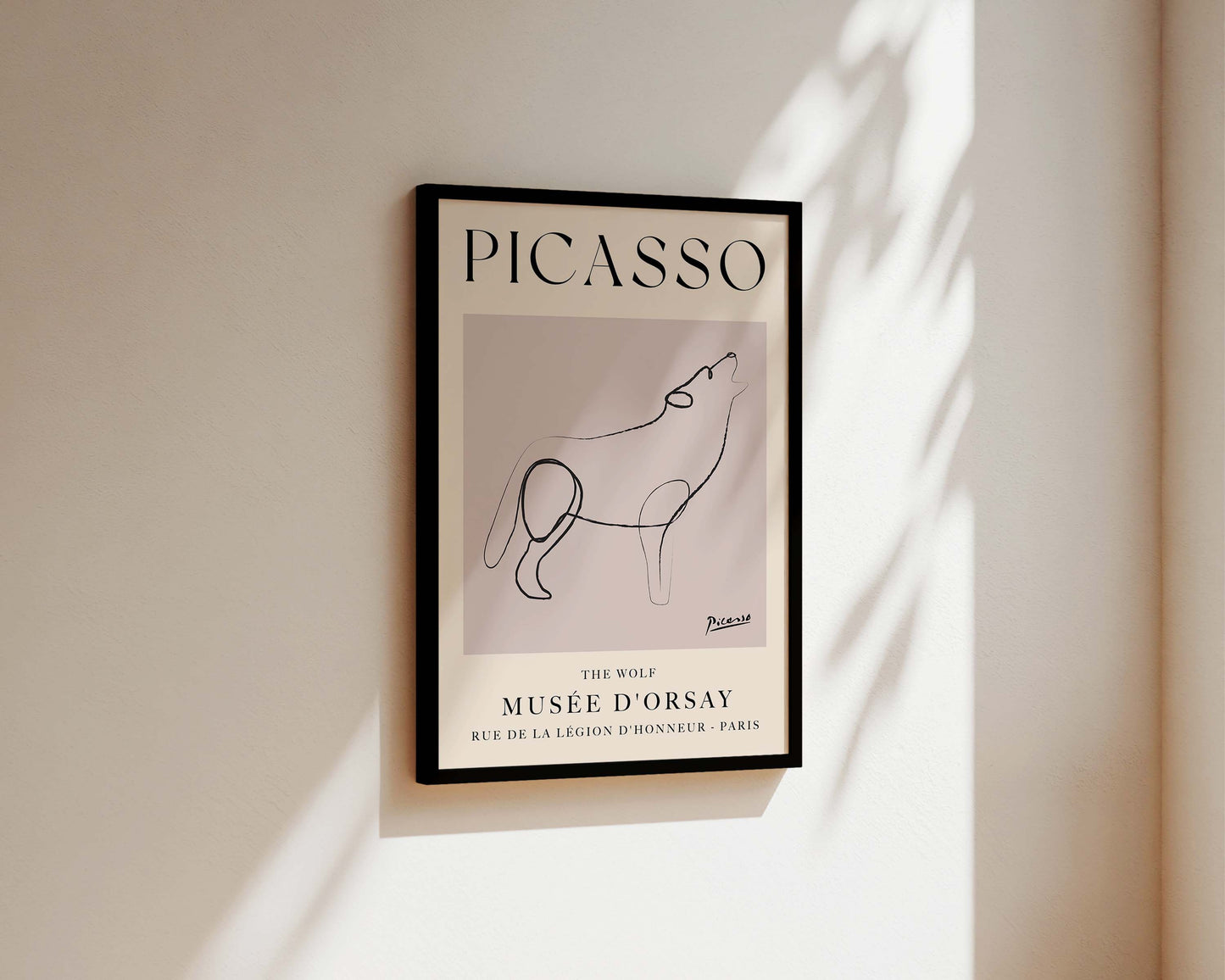 Picasso The Wolf Art Print