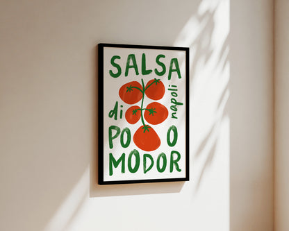 Salsa Art Wall Art Print