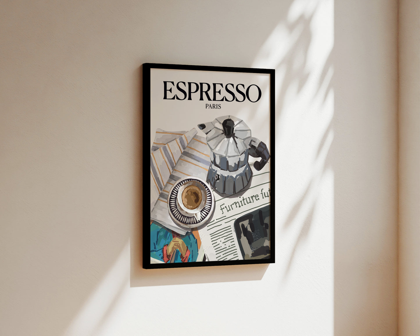 Paris Espresso Art Print