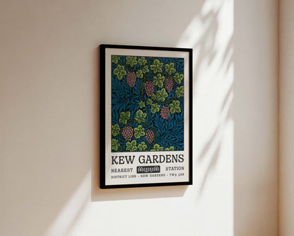Kew Gardens Grape Vine Tapestry Art Wall Art Print