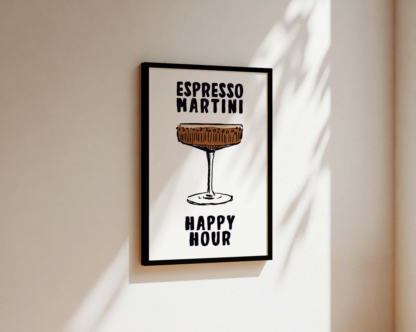 Espresso Martini Happy Hour Print