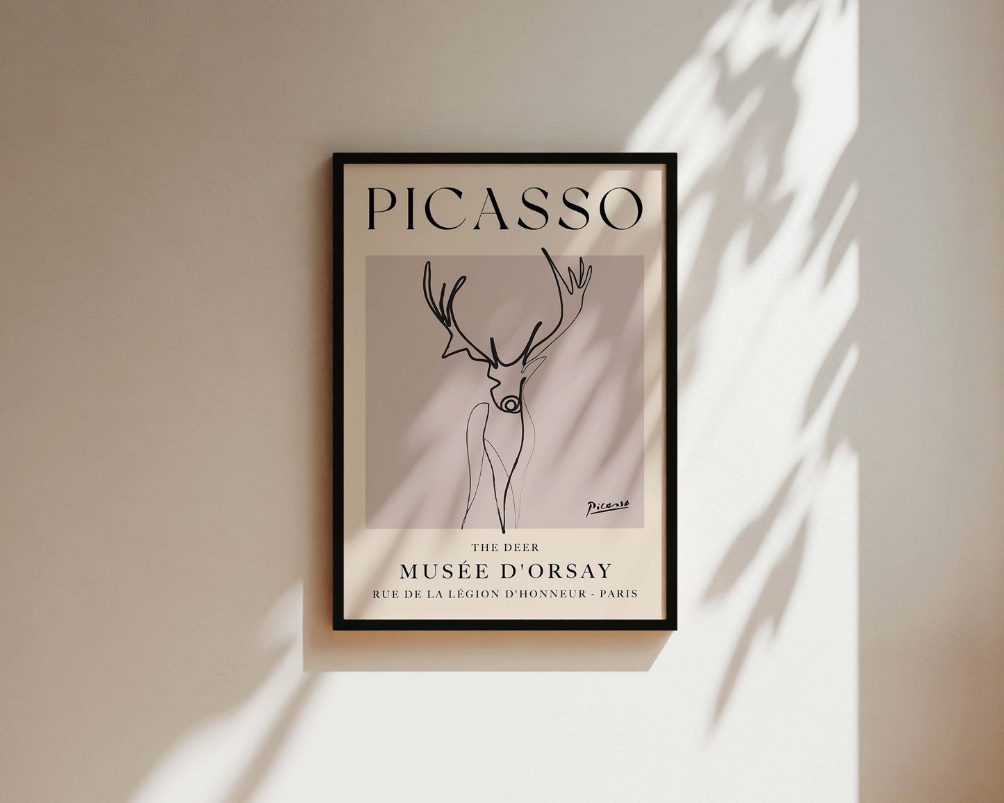 Picasso The Deer Art Print