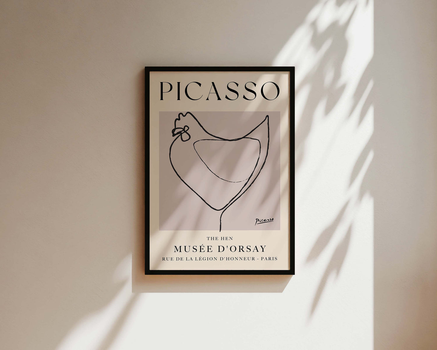 Picasso The Hen Art Print