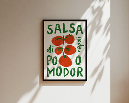 Salsa Art Wall Art Print