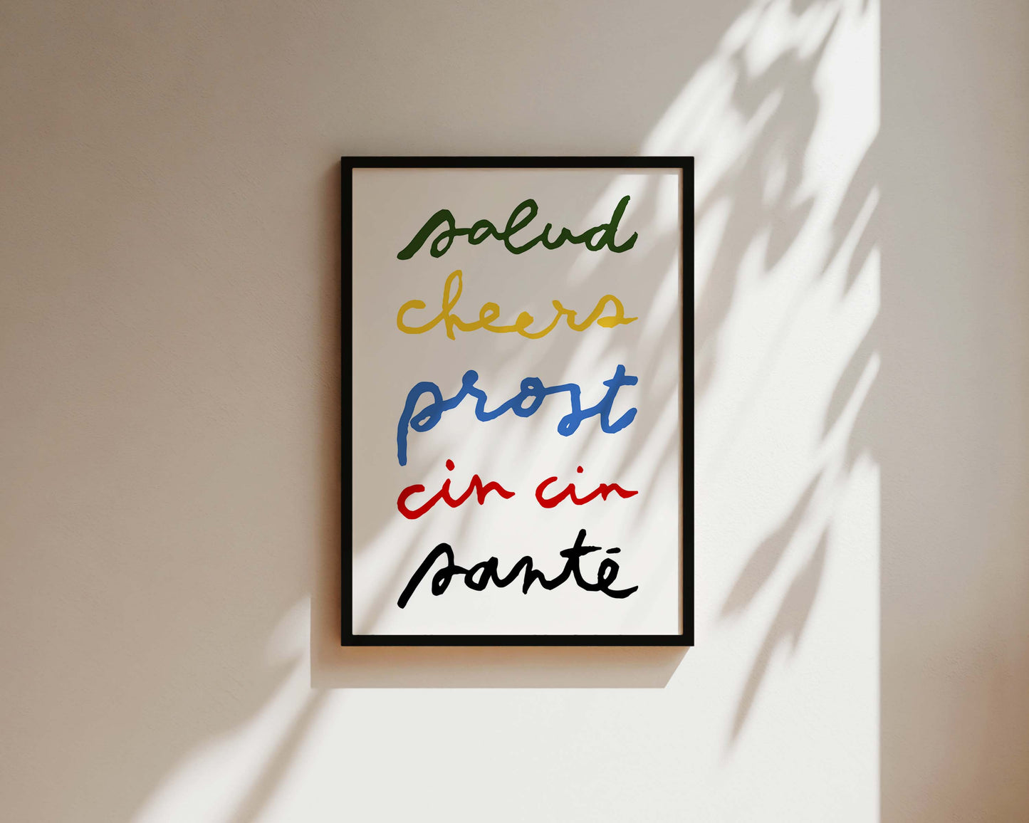 Cheers Languages Print