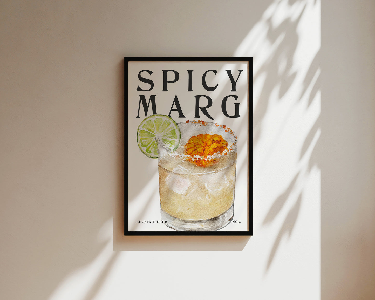 Spicy Marg Poster