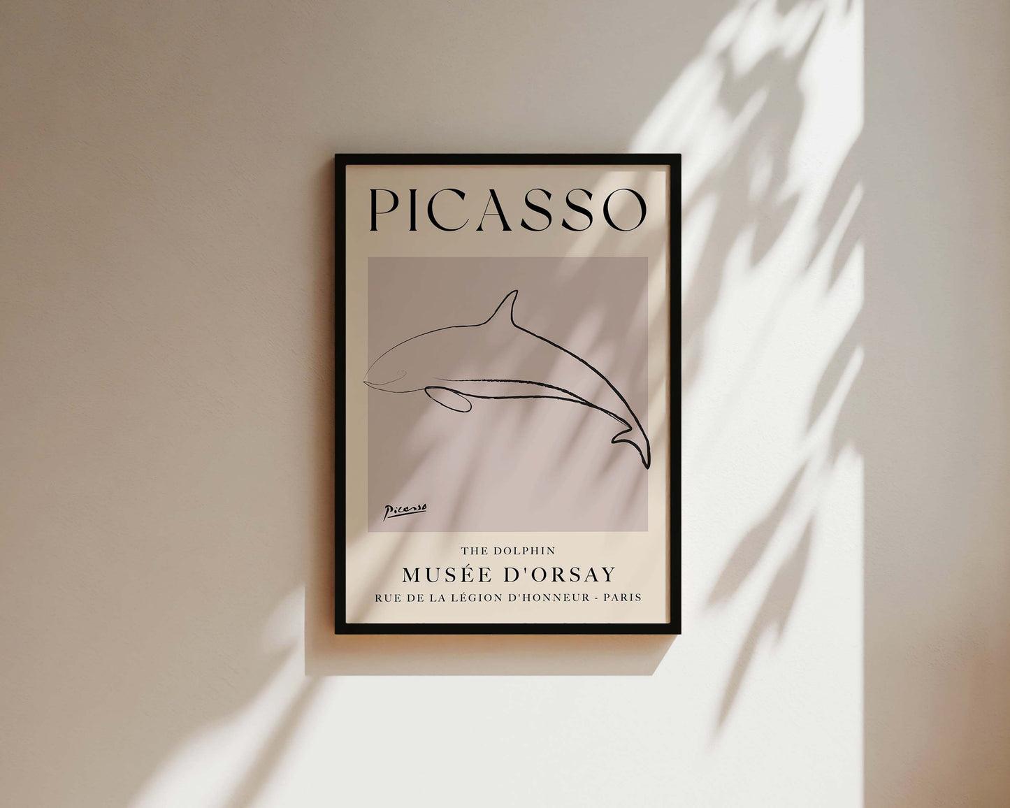 Picasso The Dolphin Art Print