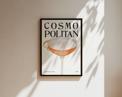 Cosmopolitan Wall Art Print