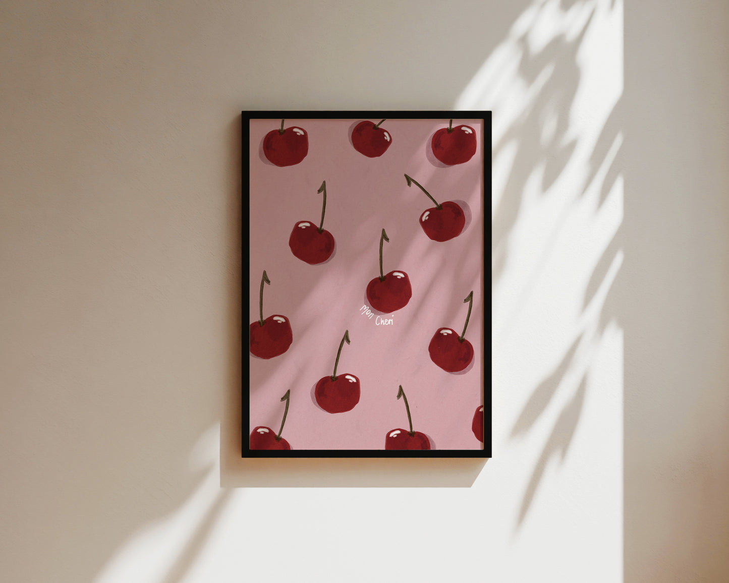 Pink Mon Cheri Print