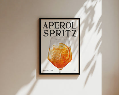 Aperol Spritz Wall Art Print