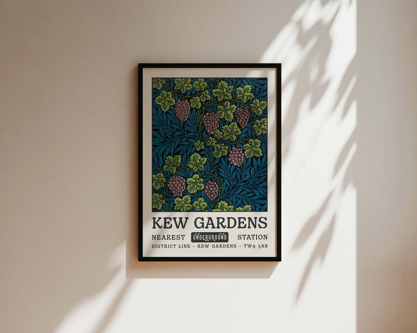 Kew Gardens Grape Vine Tapestry Art Print