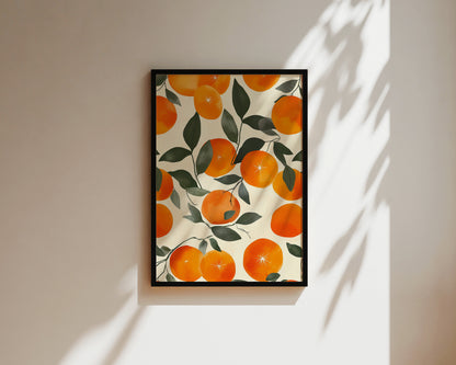 Oranges Art Wall Art Print