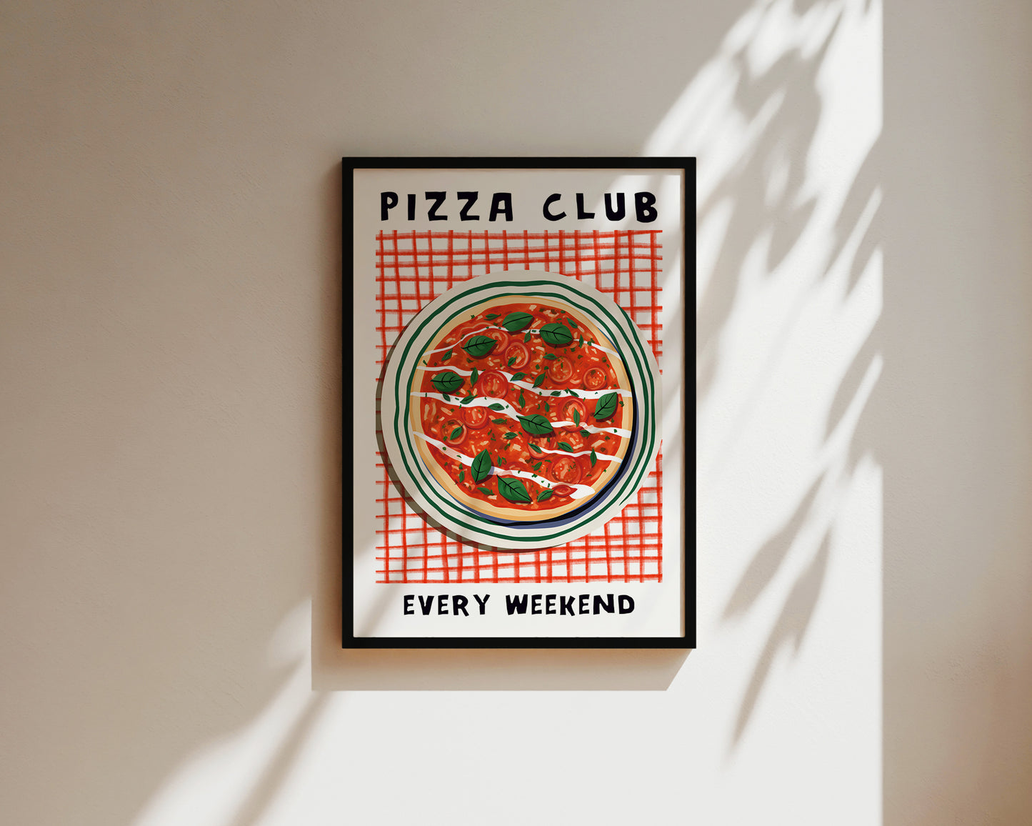 Pizza Club Italy Print