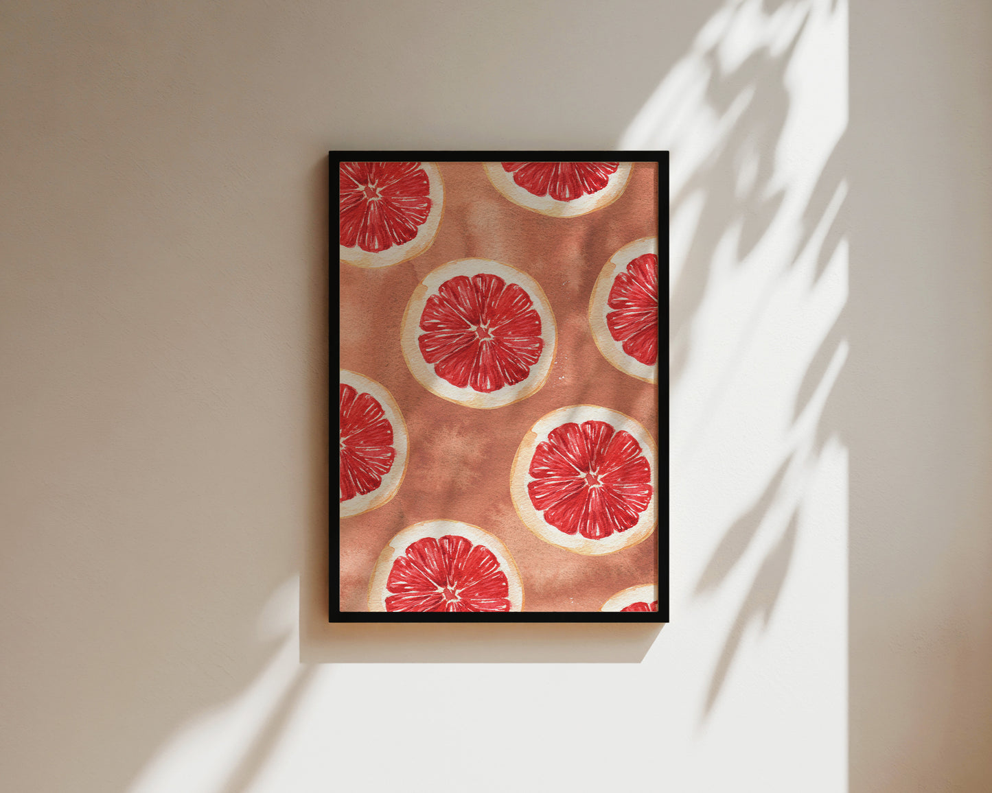 Grapefruit Art Print