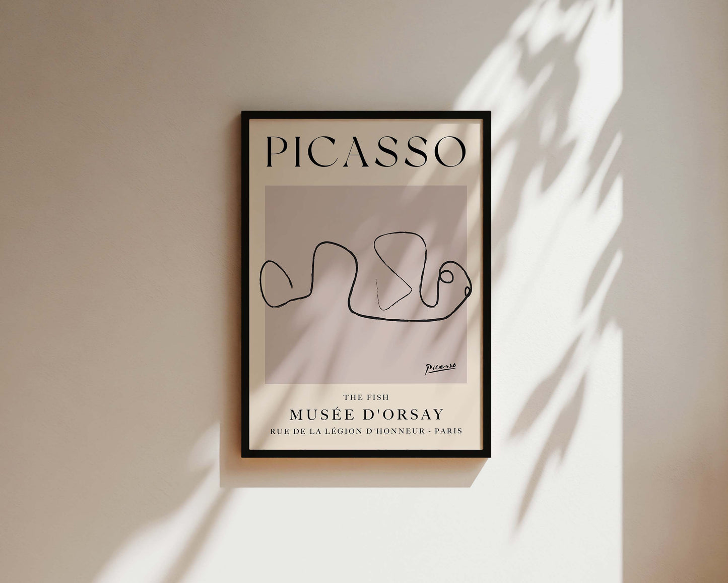 Picasso The Fish Art Print