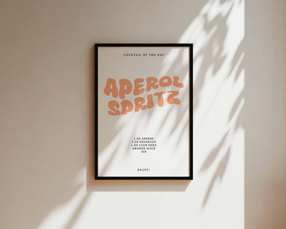 Aperol Spritz Wall Art Print