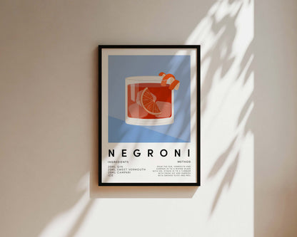 Negroni Wall Art Print