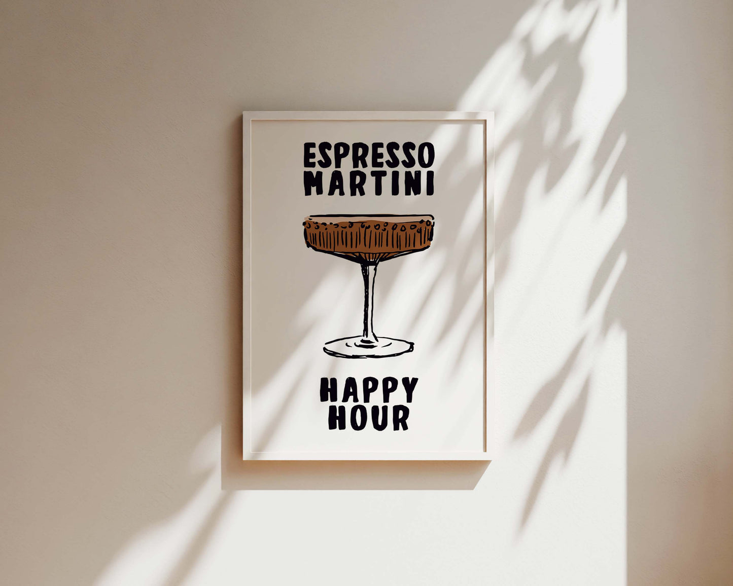 Espresso Martini Happy Hour Print