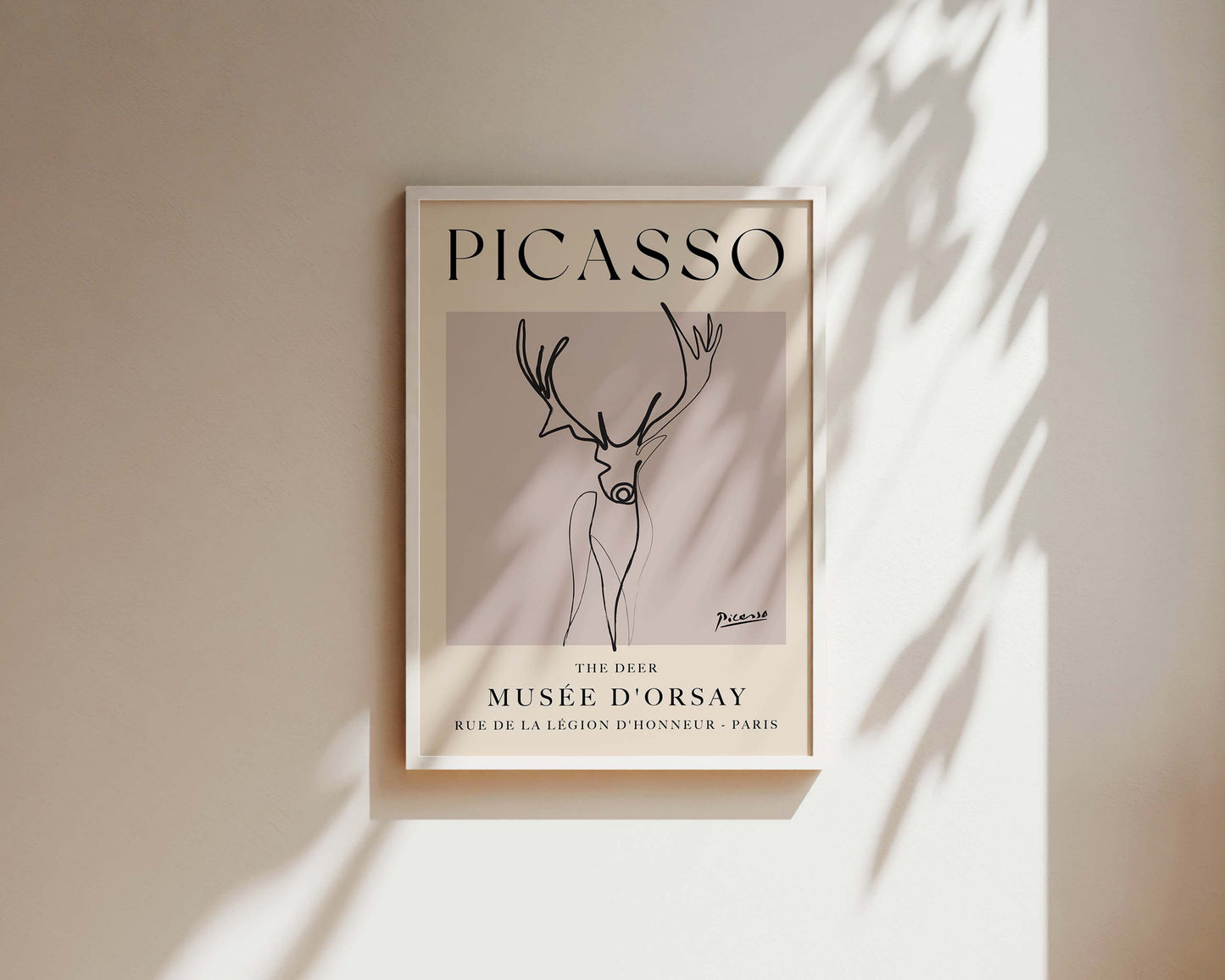 Picasso The Deer Art Print