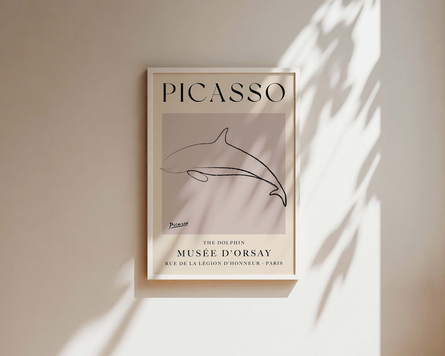 Picasso The Dolphin Art Print