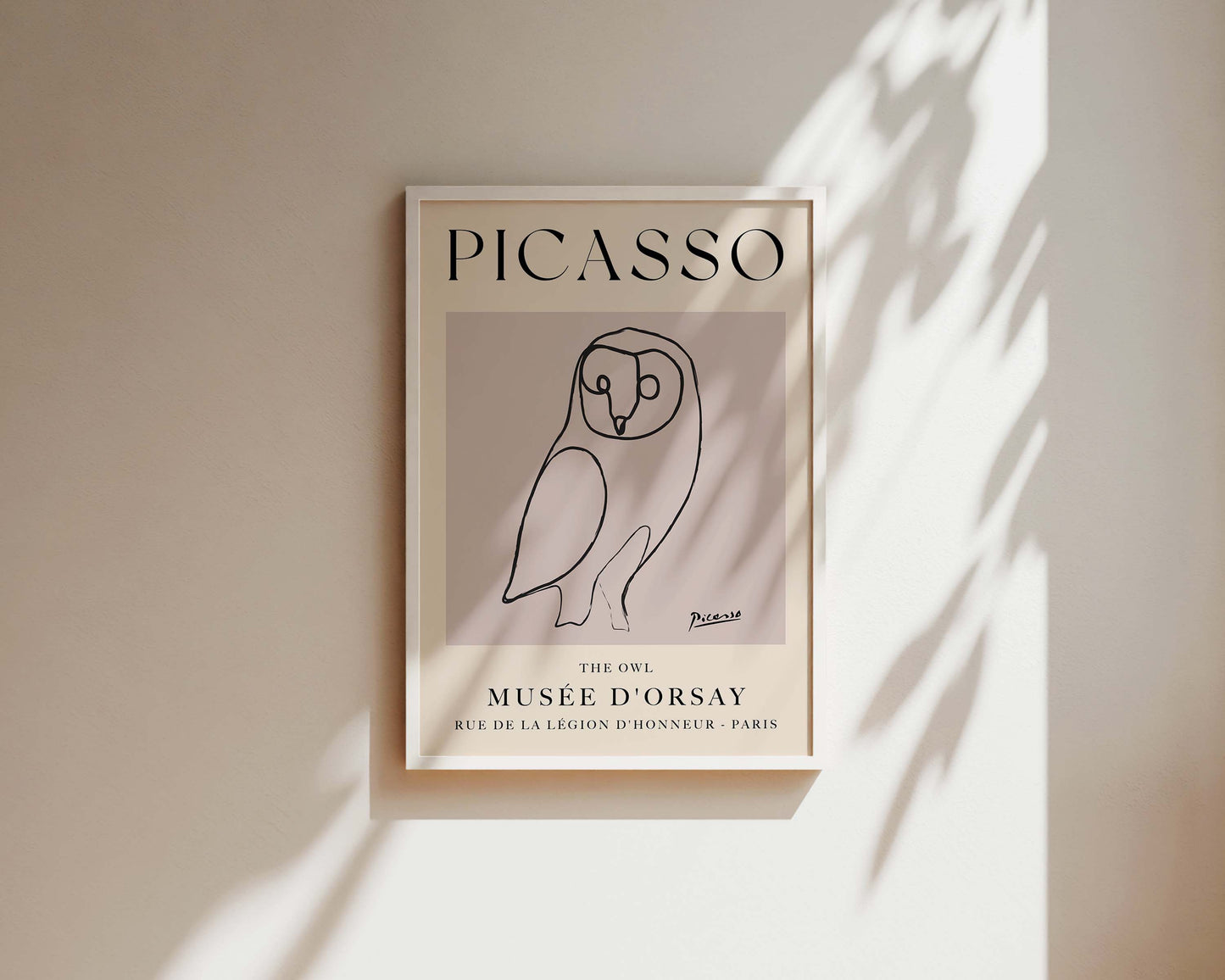 Picasso The Owl Art Print