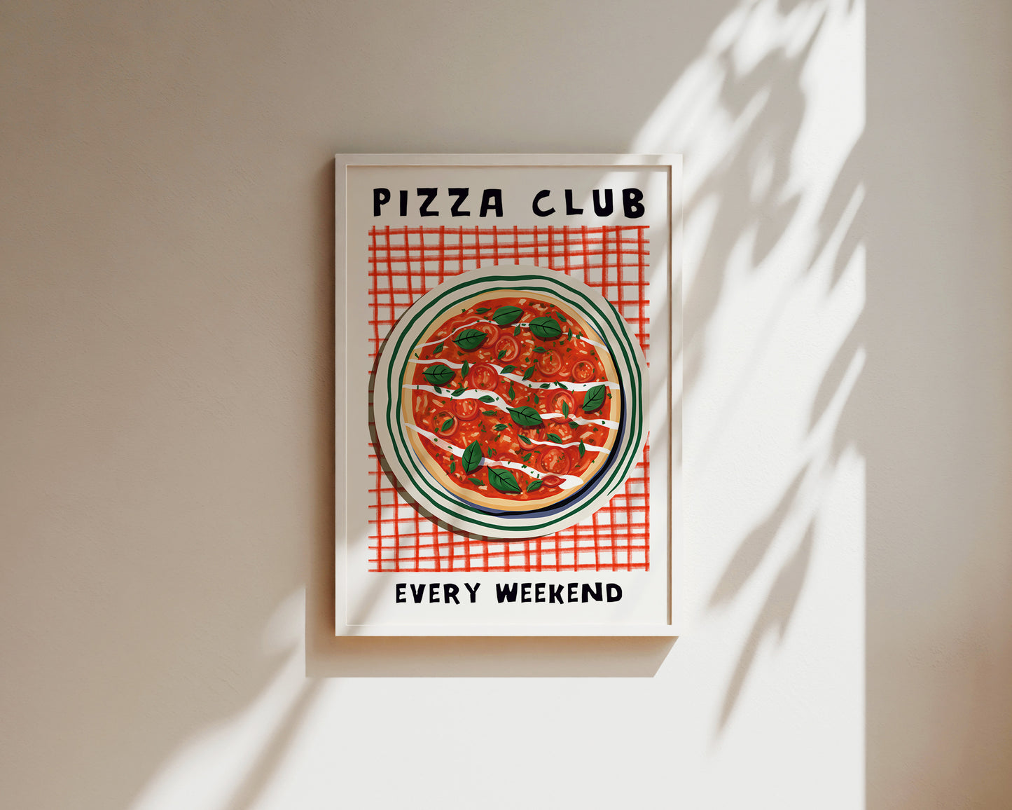 Pizza Club Italy Print