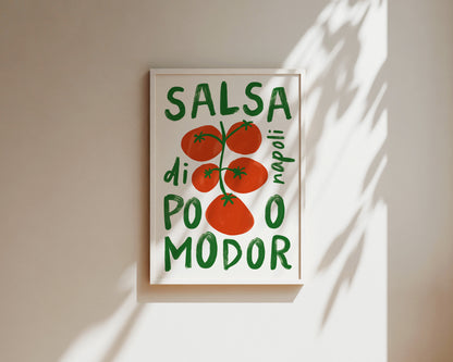 Salsa Art Wall Art Print