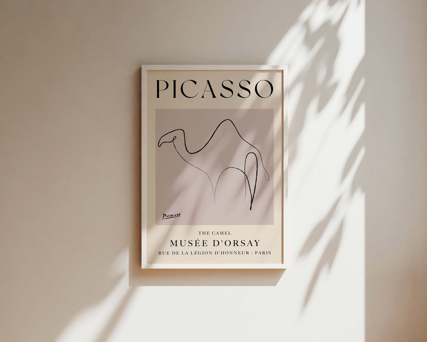 Picasso Camel Art Print