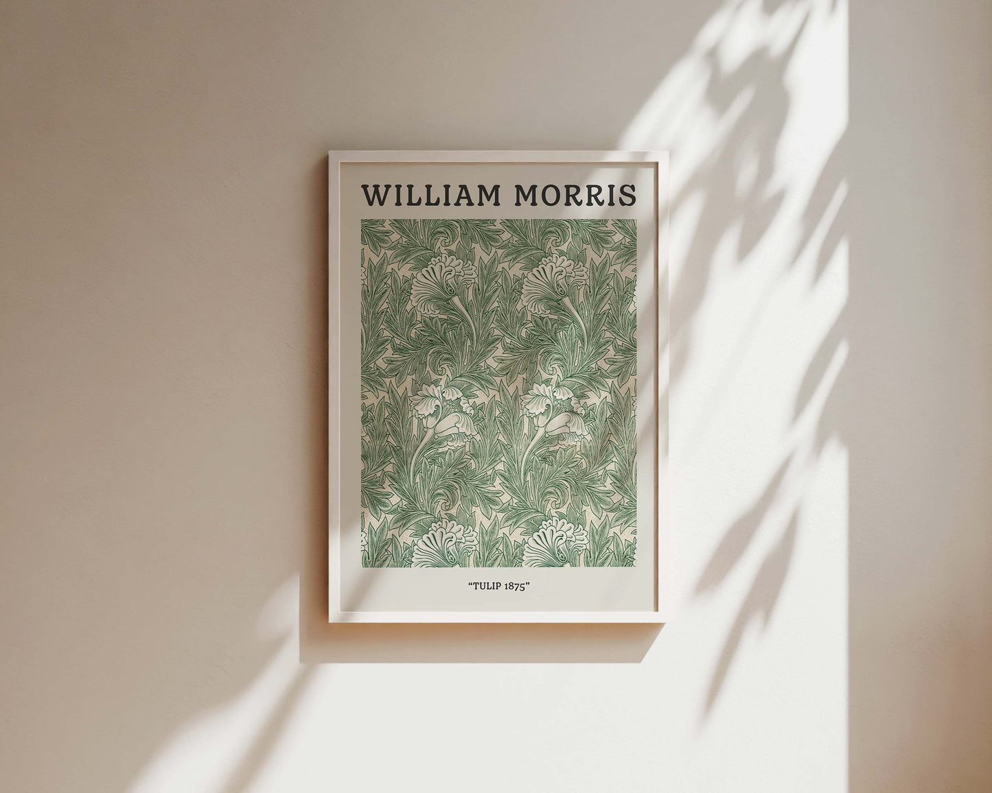 William Morris Tulip 1875 Art Print