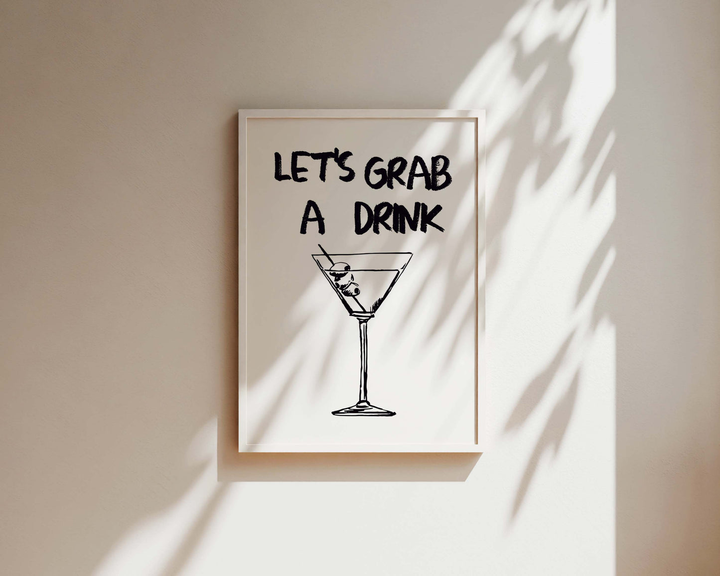 Let's Grab A Drink Print