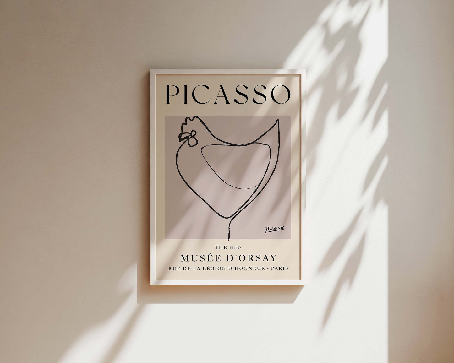 Picasso The Hen Art Print