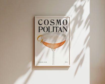 Cosmopolitan Wall Art Print