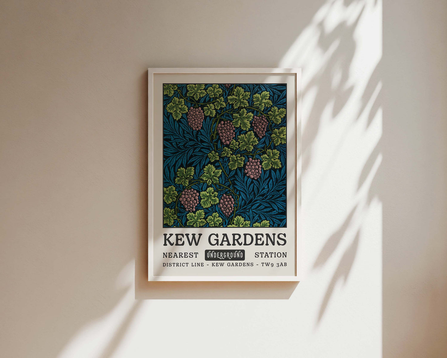 Kew Gardens Grape Vine Tapestry Art Print