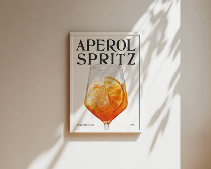 Aperol Spritz Wall Art Print