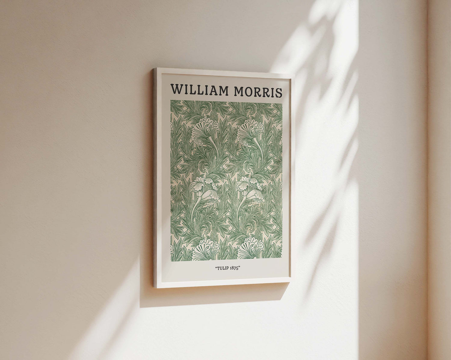 William Morris Tulip 1875 Art Print