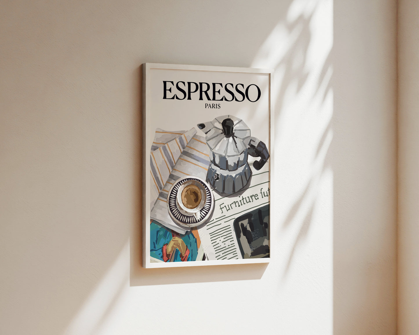 Paris Espresso Art Print