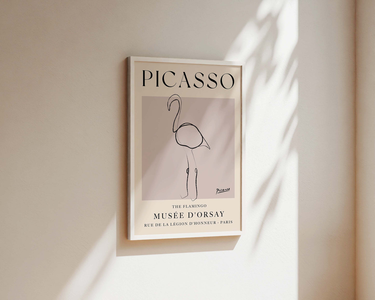 Picasso The Flamingo Art Print