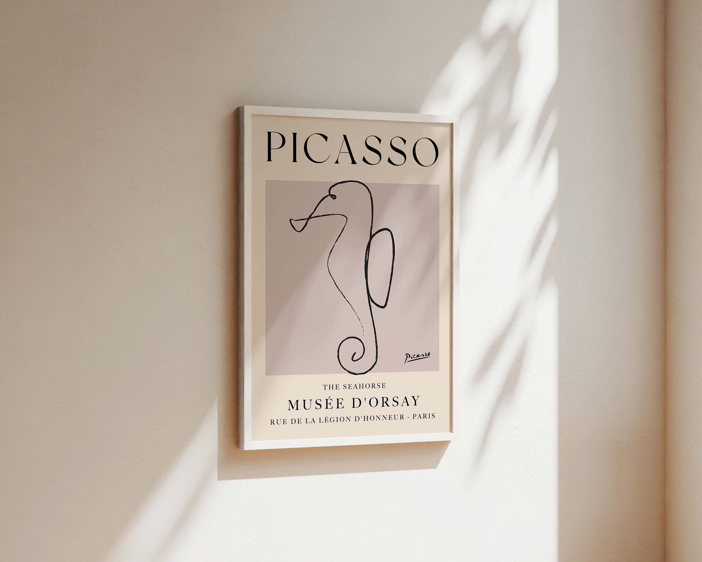 Picasso The Seahorse Art Print