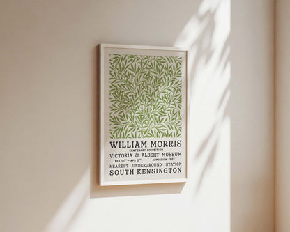 William Morris Green Vines Art Wall Art Print