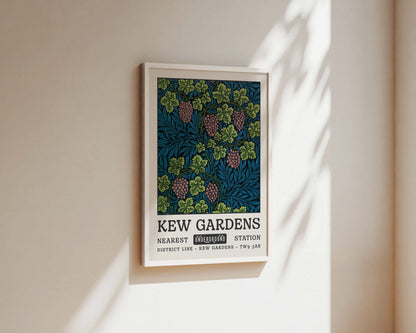 Kew Gardens Grape Vine Tapestry Art Wall Art Print