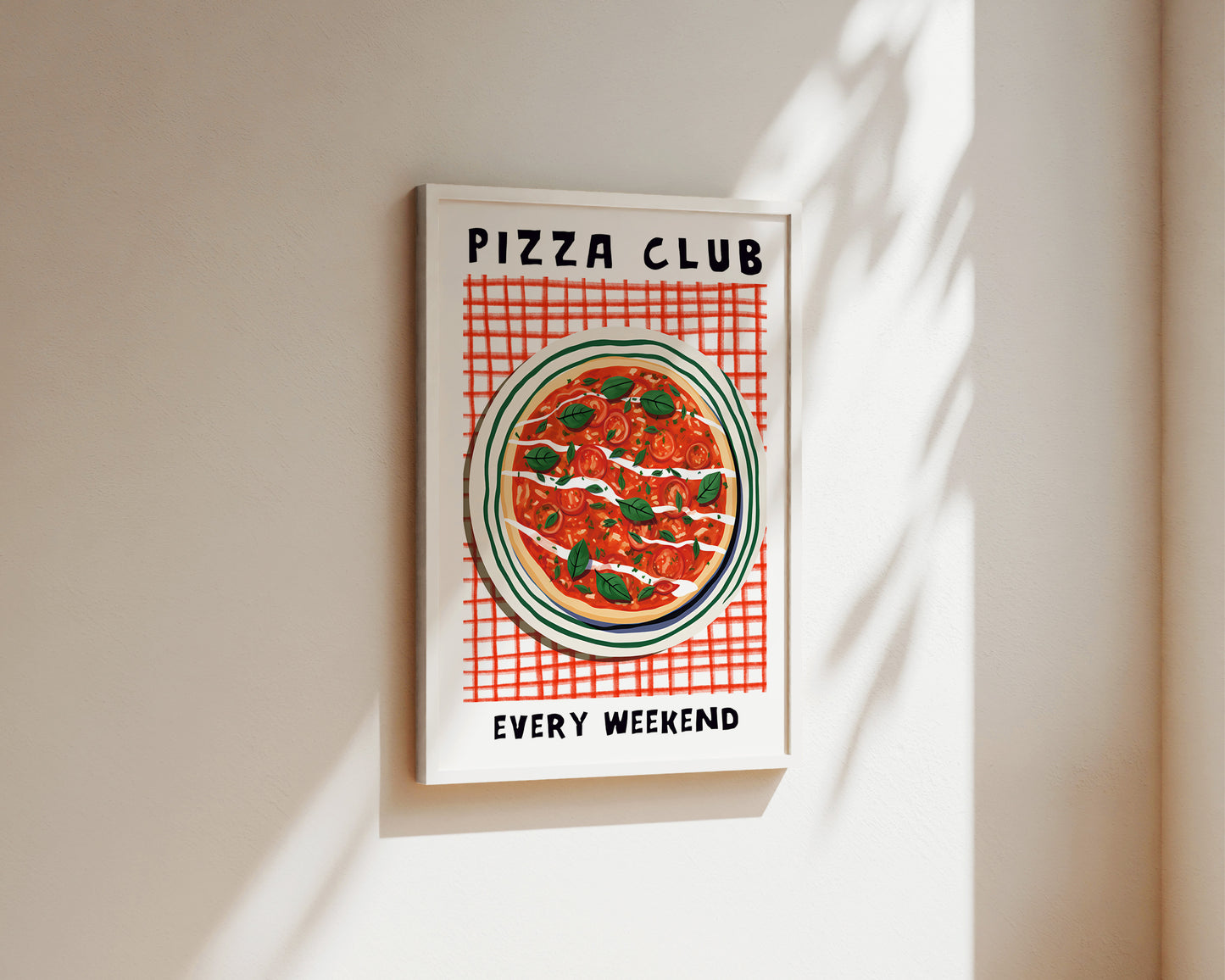 Pizza Club Italy Print